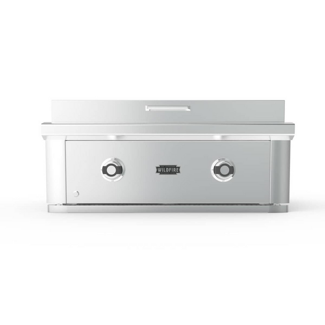 Wildfire Ranch Pro 30” 2 Burner 304 SS Gas Griddle - Built-In
