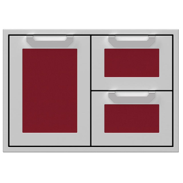 Hestan 30-Inch Double Drawer And Single Storage Door Combo