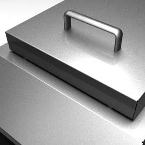 Hestan Built-In/Cart Mounted Propane Gas Double Side Burner