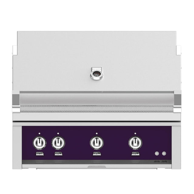 Hestan 36-Inch Built-In Natural Gas Grill W/ Rotisserie - GABR36-NG