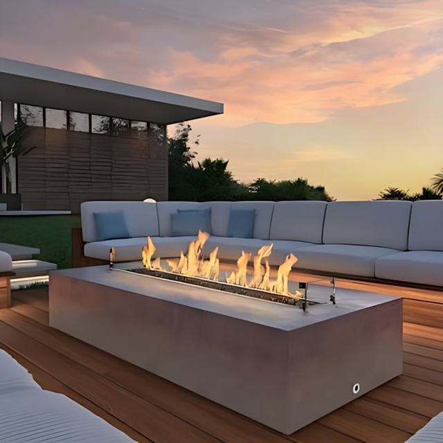 Fire Garden 96" Linear Gas Firepit Burner