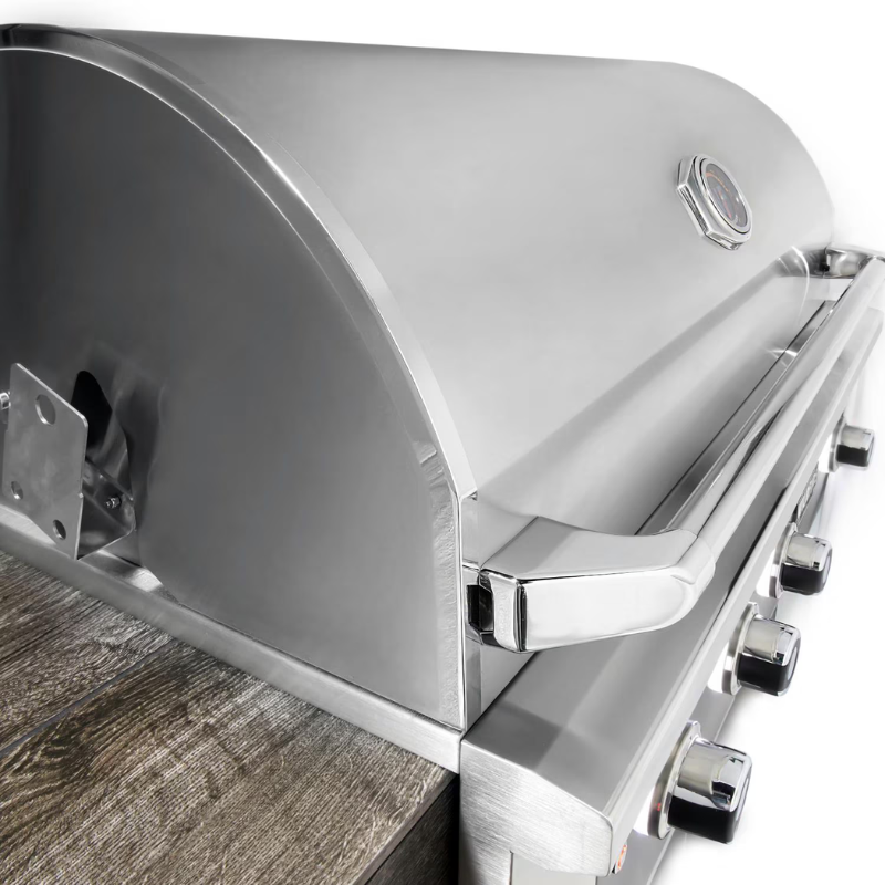 Wildfire Ranch Pro 42” Built-In 4 Burner Gas Grill - 304 SS