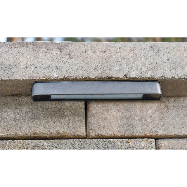 Lumien W3A1 Aluminum Wall Light, Hardscape, 2.5 Watts
