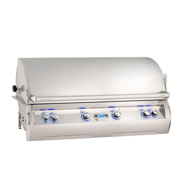 Fire Magic Echelon Diamond E1060I 48-Inch Built-In Natural Gas Grill W/ Infrared Burner, Rotisserie, & Digital Thermometer - E1060I-8L1N