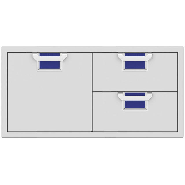 Aspire By Hestan 42-Inch Double Drawer And Single Storage Door Combo