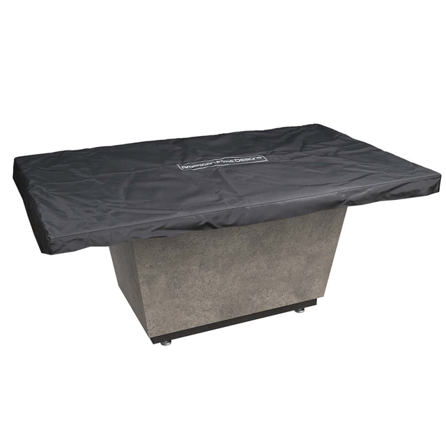 American Fyre Designs 8138A vinyl protective cover for the Cosmopolitan Rectangle firetable