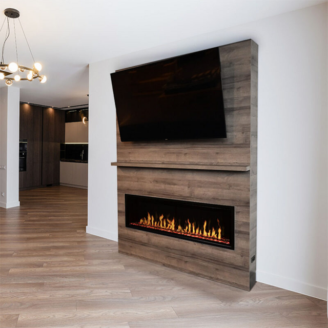 Modern Flames Allwood Media Main Wall System for Orion Multi 60" Virtual Electric Fireplace