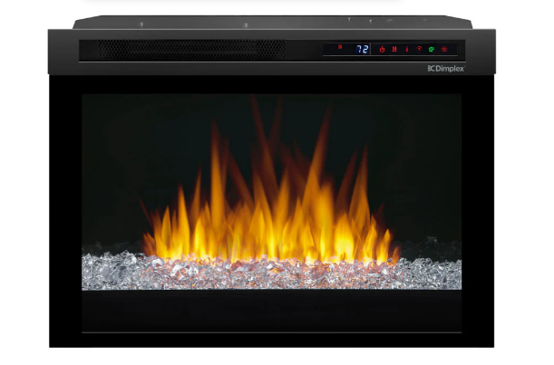 Dimplex Nova 26" Multi-Fire XHD Plug-in Electric Firebox - Acrylic Ember Media Bed, XHD26G