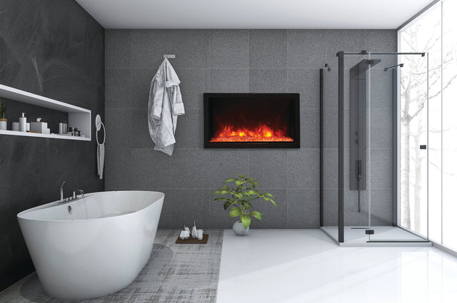 Amantii Panorama Deep XT 40 installed in a room