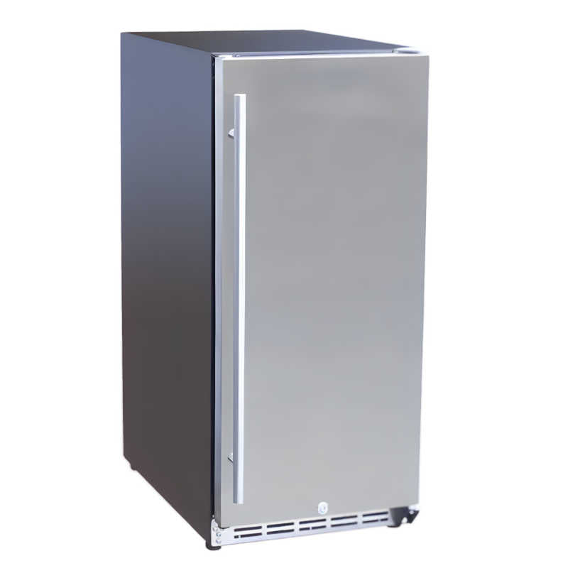 American Made Grills 15 Inch 3.2 Cu. Ft. Outdoor Refrigerator - AMG-RFR-15S