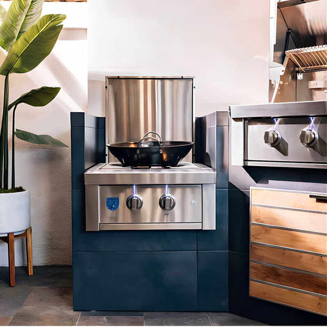 American Made Grills Estate Built In Power Burner - ESTPB2