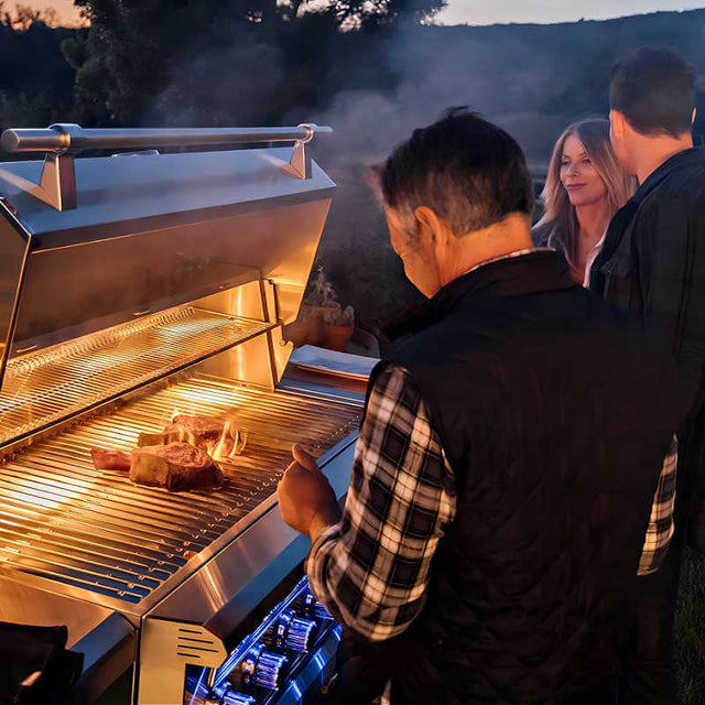 American Made Grills Muscle 54 Inch Hybrid Built In Grill