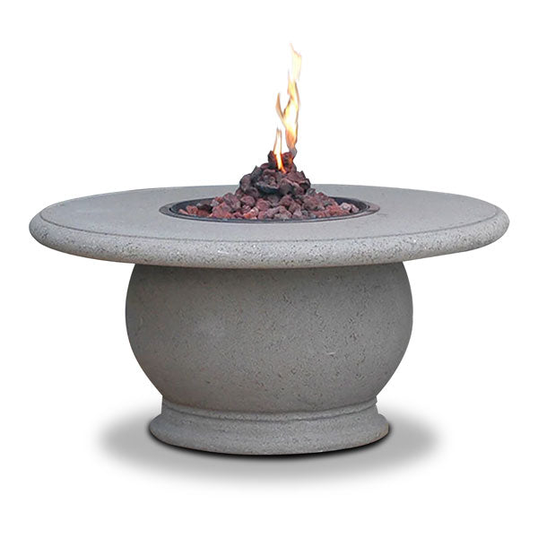 American Fyre Designs Amphora Fire Table with Concrete Top