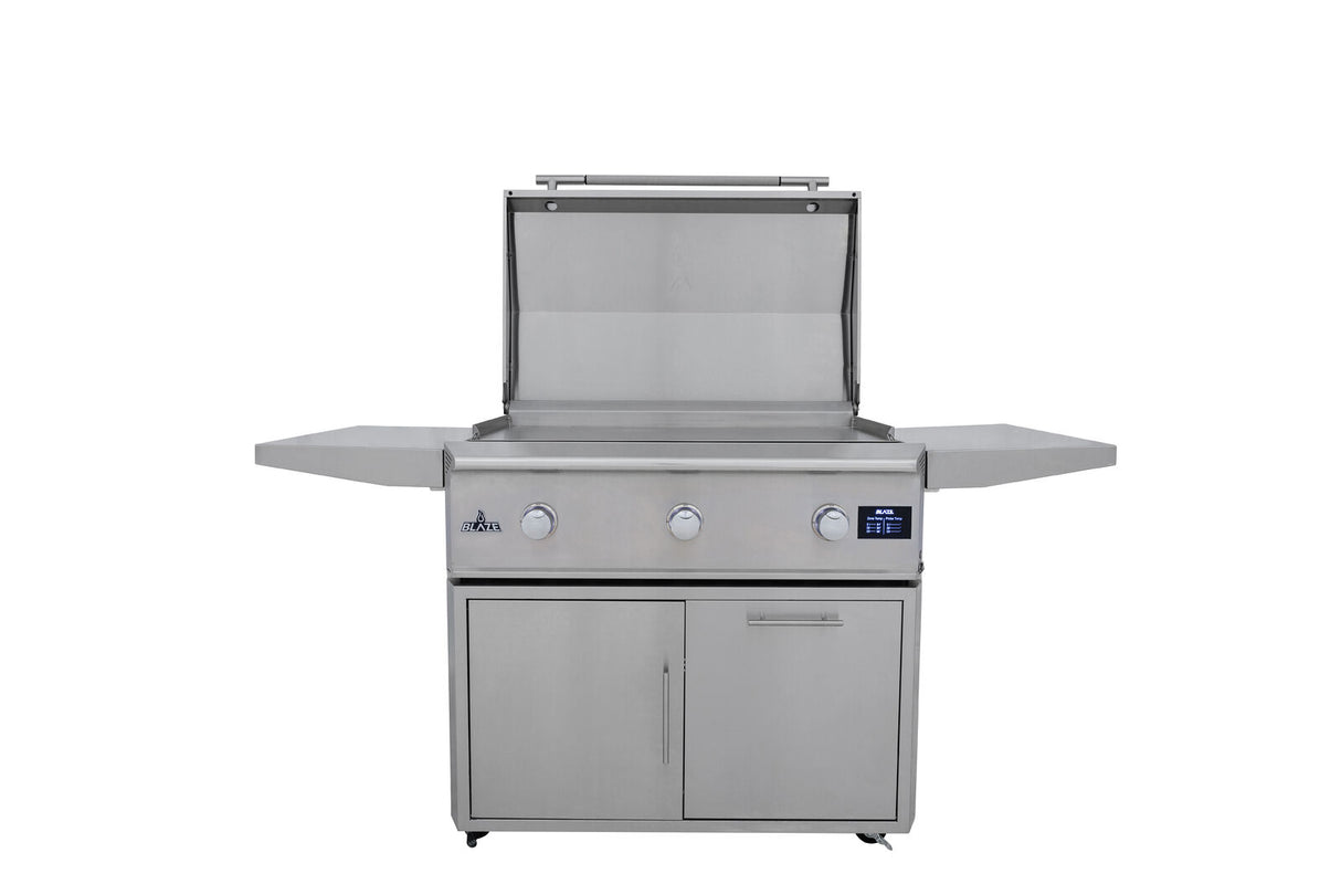 Blaze Premium LTE Pro 40-Inch Freestanding Gas Griddle With Lights