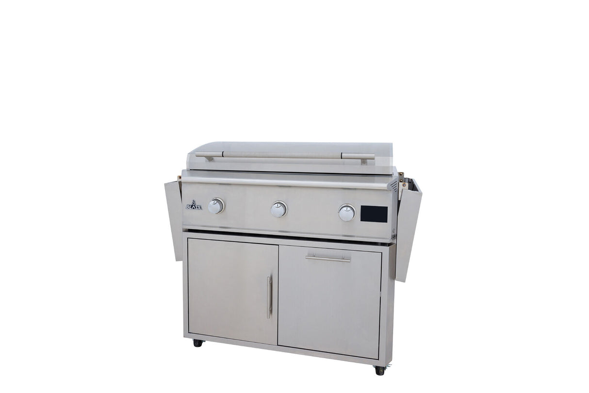 Blaze Premium LTE Pro 40-Inch Freestanding Gas Griddle With Lights
