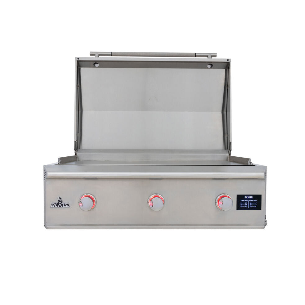 Blaze Premium LTE Pro 40-Inch Built-In Gas Griddle With Lights