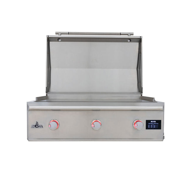 Blaze Premium LTE Pro 40-Inch Built-In Gas Griddle With Lights
