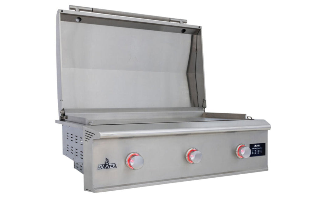 Blaze Premium LTE Pro 40-Inch Built-In Gas Griddle With Lights