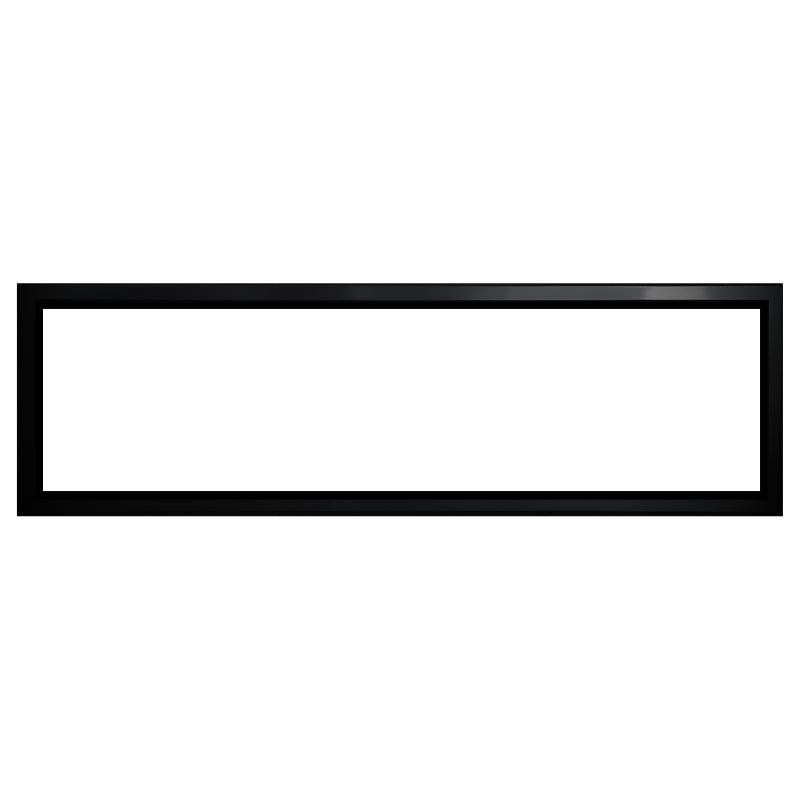 Black Surround Trim Kit (1.5" W) for Kingsman Linear Direct Vent Fireplaces