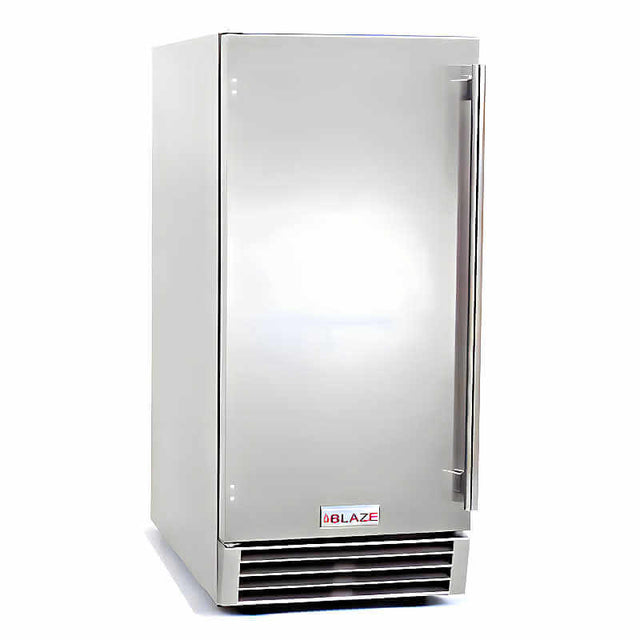 Blaze 50 Lb. 15-Inch Outdoor Ice Maker With Gravity Drain - BLZ-ICEMKR-50GR