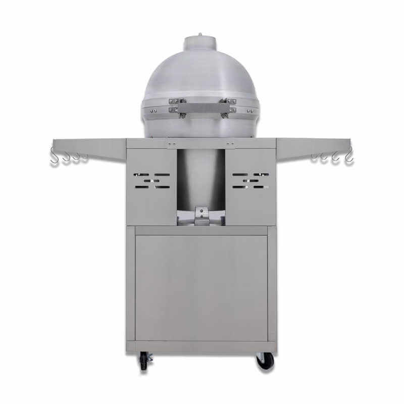 Blaze 20 Inch Cast Aluminum Kamado Grill W/ Cart