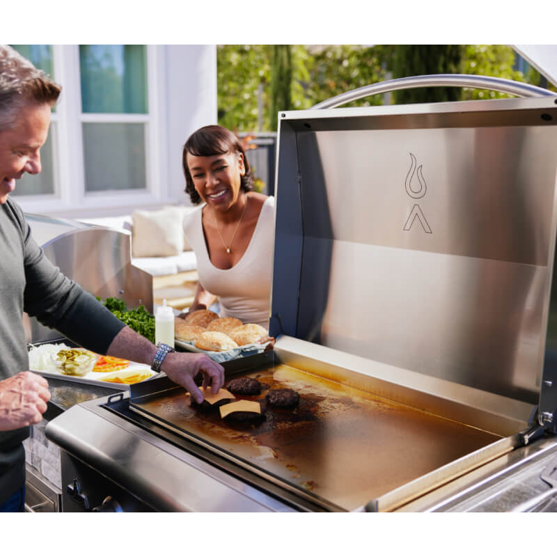 Blaze Premium LTE+ 30-Inch Built-In Gas Griddle With Lights