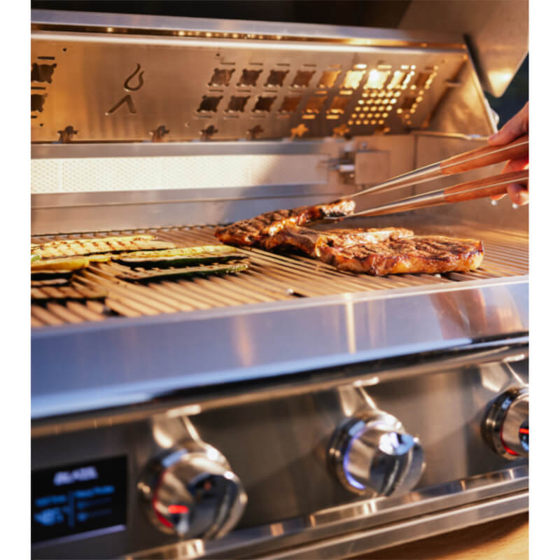 Blaze 6 ft Stainless Steel Outdoor Kitchen Island w/ Premium LTE Pro 32-Inch Grill