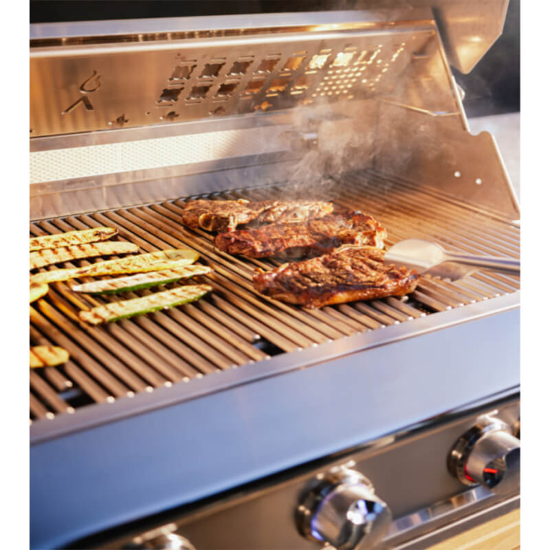 Blaze 6 ft Stainless Steel Outdoor Kitchen Island w/ Premium LTE Pro 32-Inch Grill