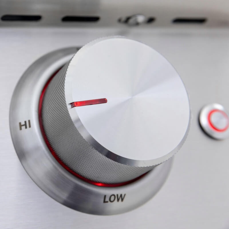 Blaze Morning Glow 10-Ft Outdoor Kitchen Island w/ 40-Inch Premium LTE+ Grill, Fridge in Gunmetal w/ Aeris Countertop