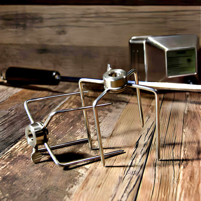 Blaze Rotisserie Kit For 40-Inch 5-Burner Gas Grills - BLZ-5-ROTIS-SS