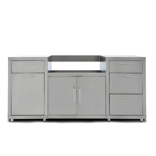 Blaze 6 ft Stainless Steel Outdoor Kitchen Island
