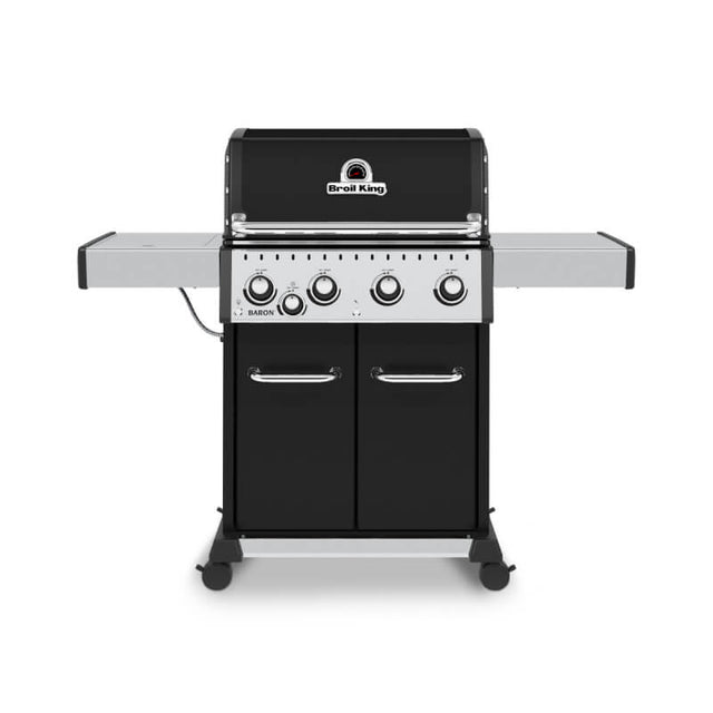 Broil King Baron 440 PRO 4-Burner Propane Gas Grill With Side Burner