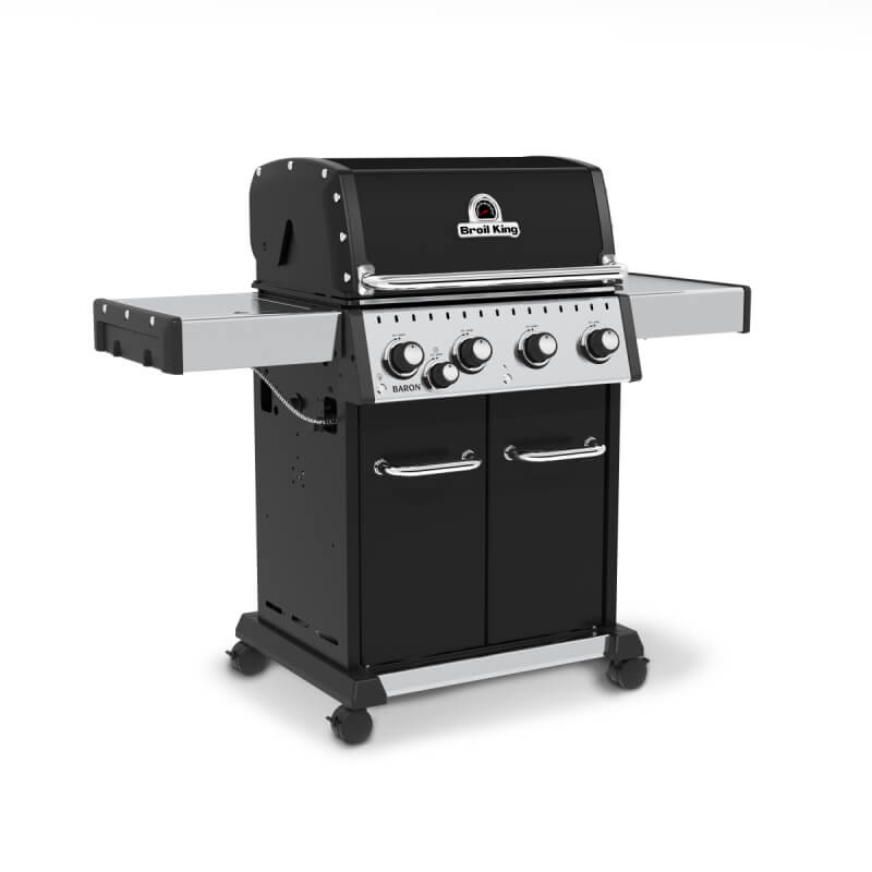 Broil King Baron 440 PRO 4-Burner Gas Grill With Side Burner