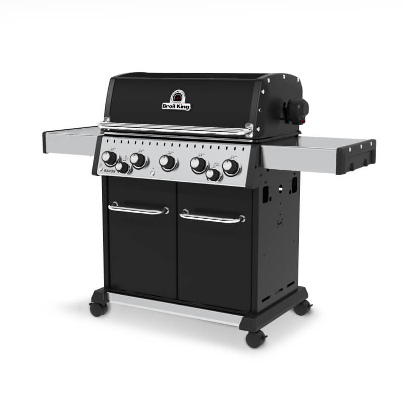 Broil King Baron 590 PRO 5-Burner Gas Grill With Rotisserie & Side Burner