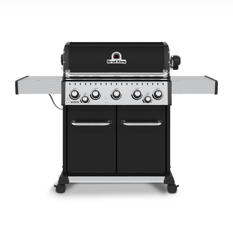 Broil King Baron 590 PRO 5-Burner Gas Grill With Rotisserie & Side Burner