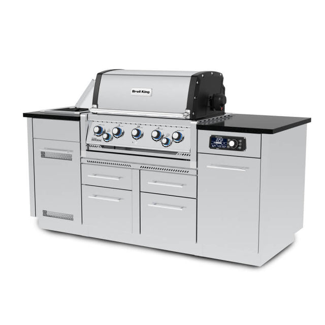 Broil King Imperial QS 590i 5-Burner Propane Gas Grill Center