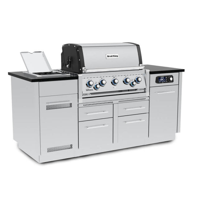 Broil King Imperial QS 590i 5-Burner Propane Gas Grill Center