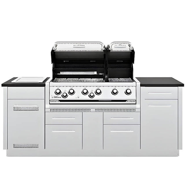 Broil King Imperial S 690i 6-Burner Natural Gas Grill Center