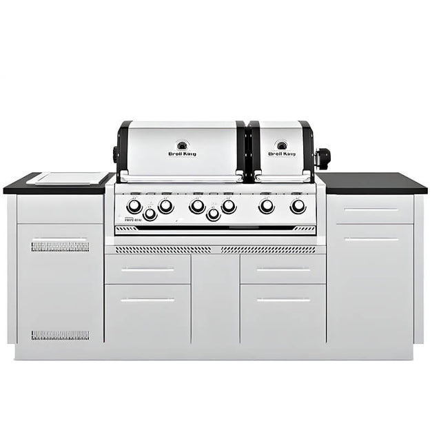 Broil King Imperial S 690i 6-Burner Natural Gas Grill Center