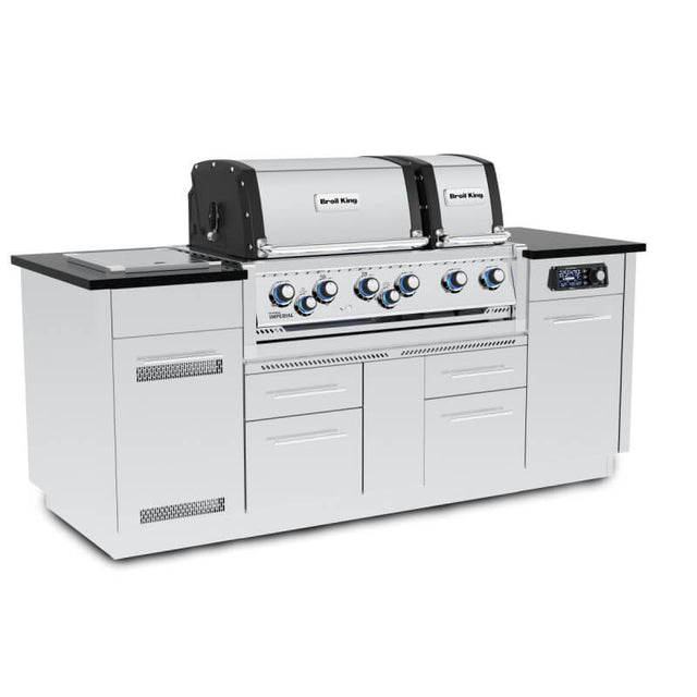 Broil King Imperial QS 690i 6-Burner Propane Gas Grill Center