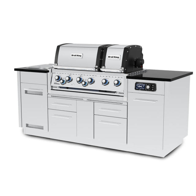Broil King Imperial QS 690i 6-Burner Propane Gas Grill Center