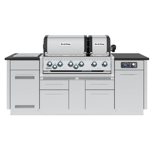 Broil King Imperial QS 690i 6-Burner Propane Gas Grill Center