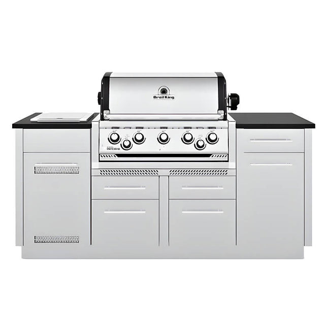 Broil King Imperial S 590i 5-Burner Natural Gas Grill Center