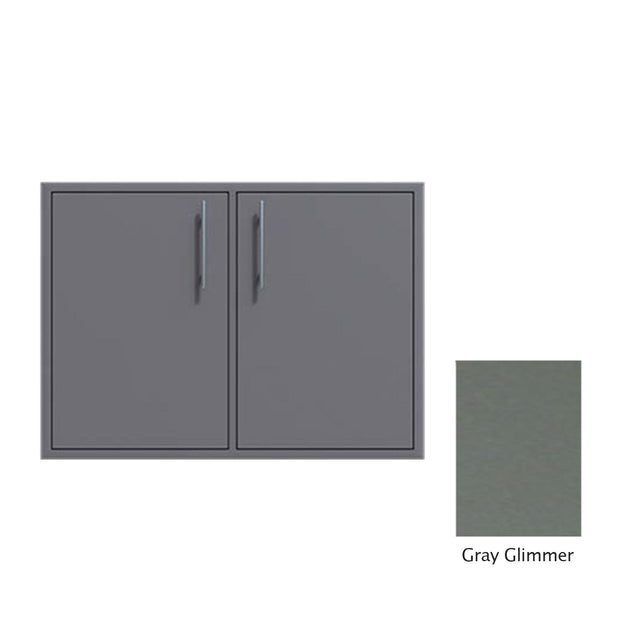 Canyon Series 40"w by 29"h Double Access Door In Grey Glimmer - CAN014-F02-TexturedGreyGlimmer