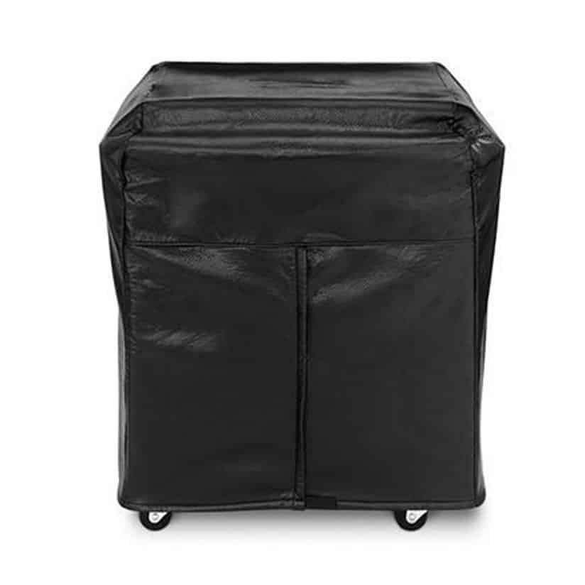 Lynx | Carbon Fiber Vinyl Grill Cover for 30" Freestanding Asado