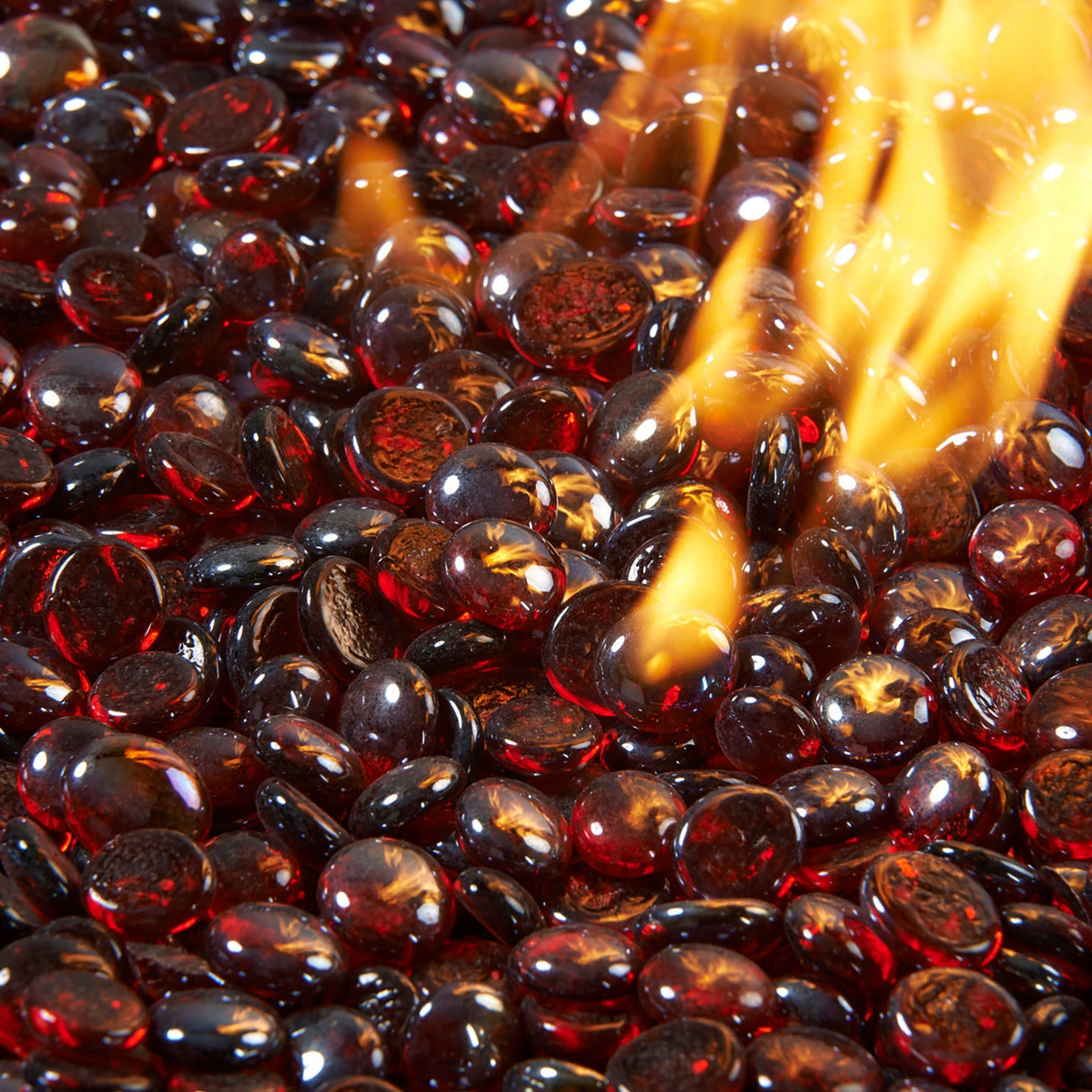 Tempered Fire Glass Gems