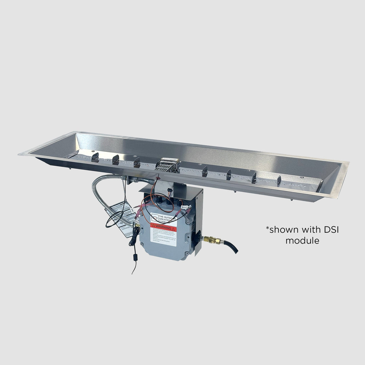 Crystal Fire Plus Linear Gas Burner