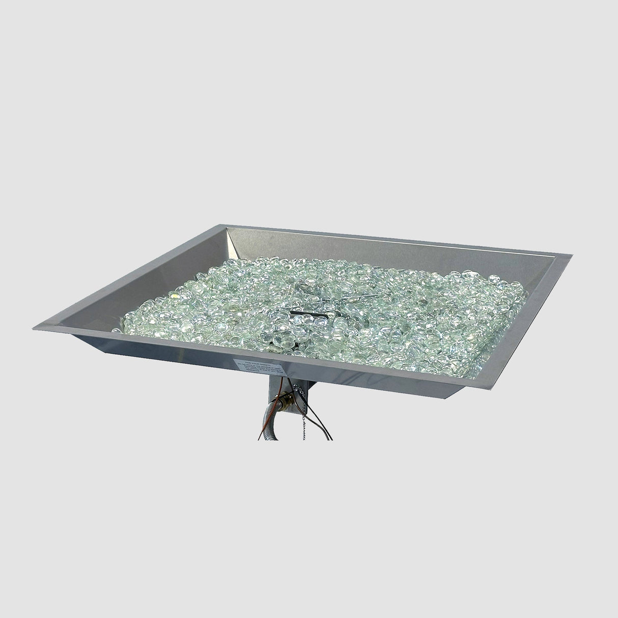Crystal Fire Plus Square Gas Burner