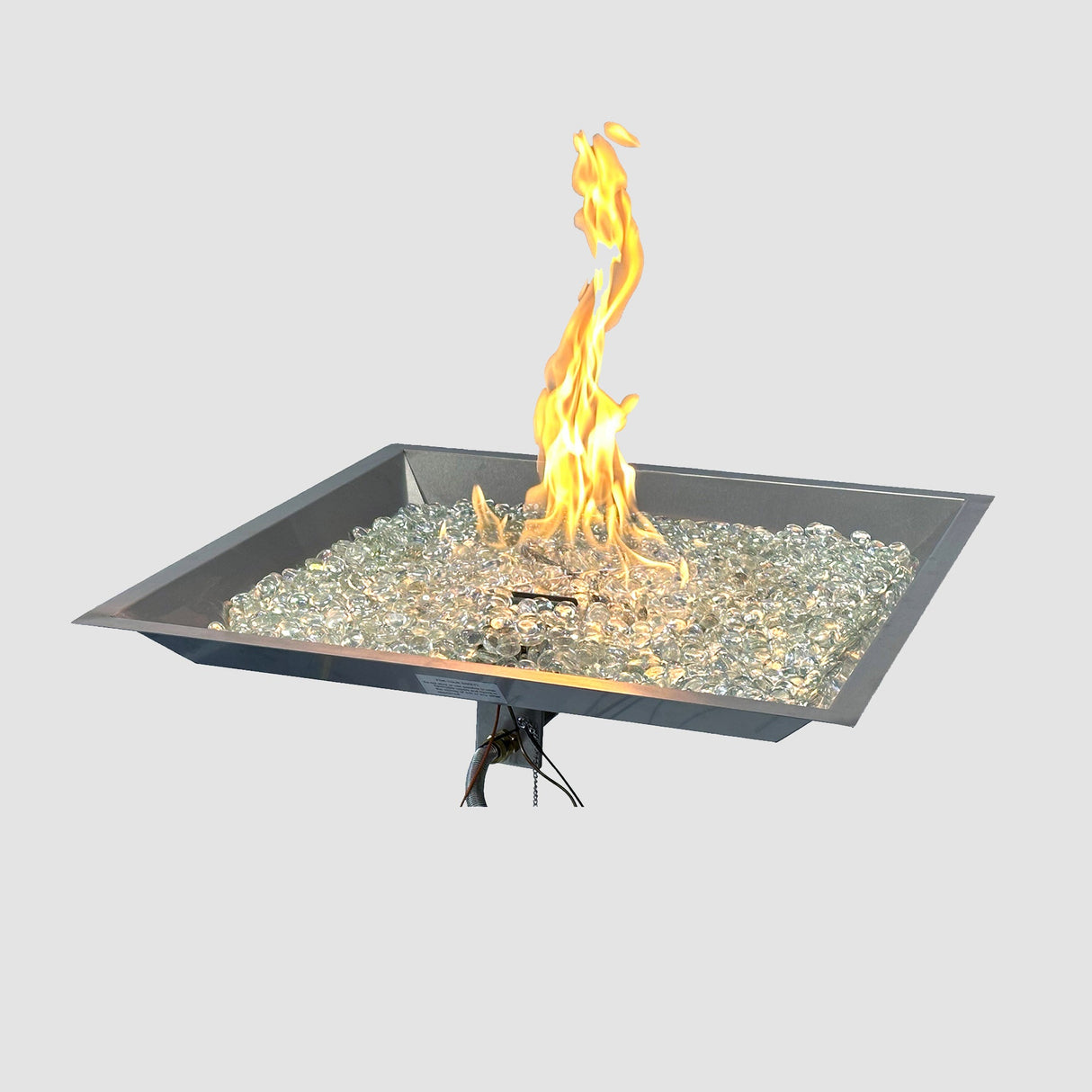 Crystal Fire Plus Square Gas Burner