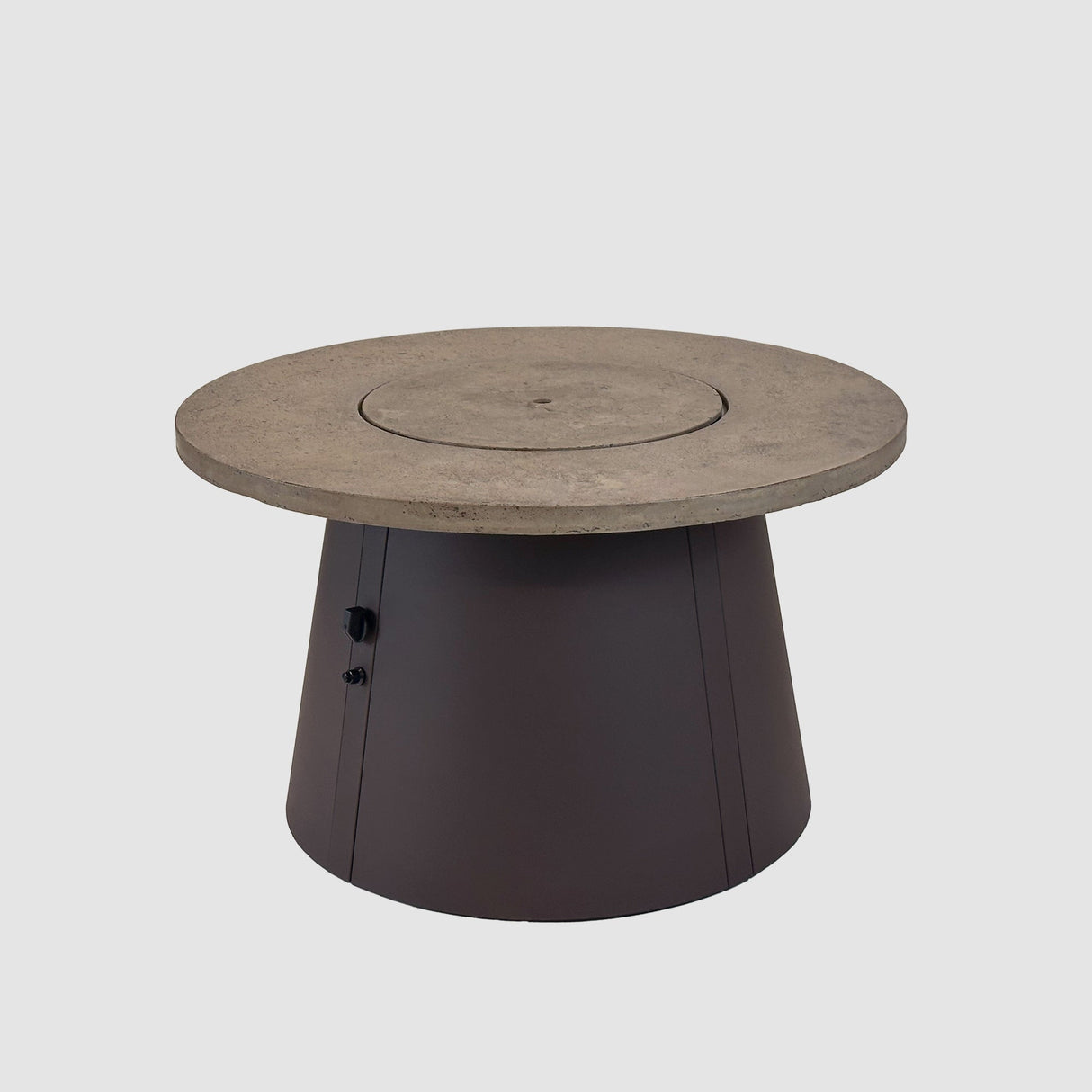 The Outdoor GreatRoom Cirvalo Round Gas Fire Pit Table